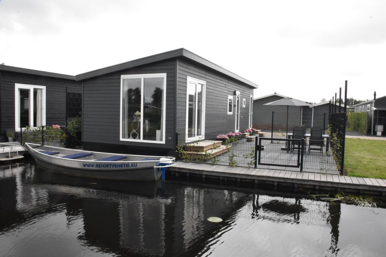 Chalet 'Het Giethoornsche Meer' Exteriör bild